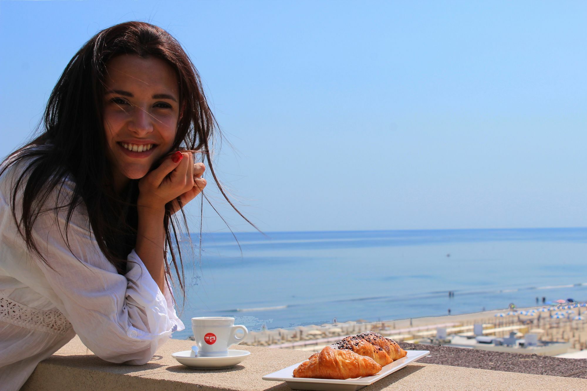 Hotel Liberty Beach - Parking & Beach Included Riccione Exterior foto